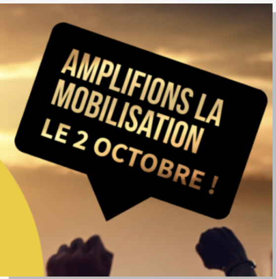 amplifions la mobilisation le 2 octobre !